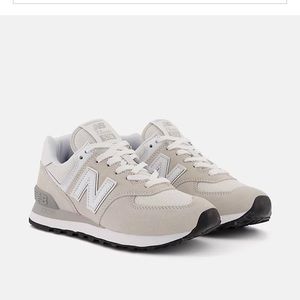 New Balance 574 Core Women’s Sneakers in Nimbus Cloud with White